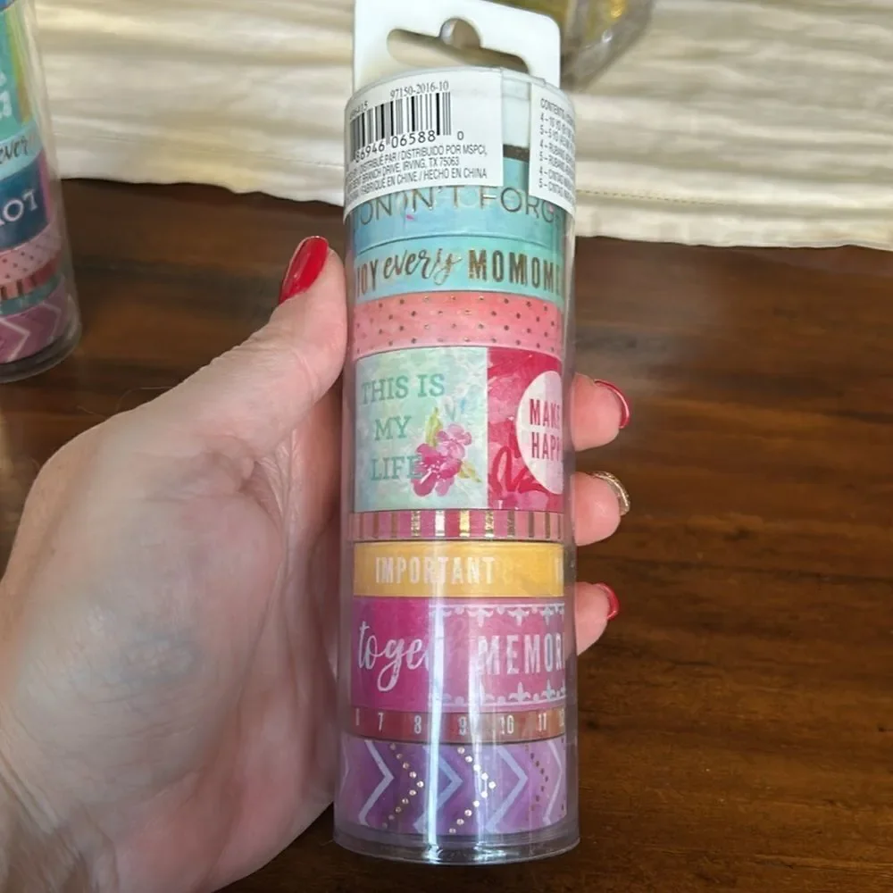 Recollections Washi Tapes 18 in total NWT